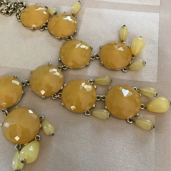 Joan Rivers Yellow Statements Neckace